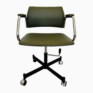 Olivgrüner Vintage Schreibtischstuhl von Kovona, 1976