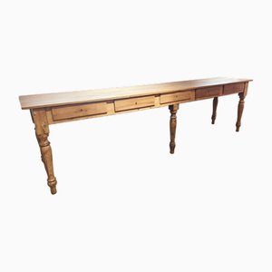 Refectory Table in Walnut