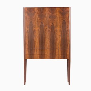 Swedish Rosewood & Oak Cabinet by Einar Hanock Johansson, 1950s