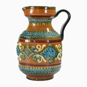 Jarrón italiano de cerámica de Nuovo Rinascimento, años 60