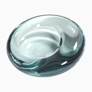 Scodella in vetro di Per Lütken per Holmegaard, Danimarca, anni '60