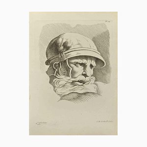 Nicholas Cochin, Porträt nach Raffael, Radierung, 1755