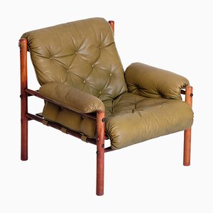 Easy Chair attributed to Arne Norell, Sweden, 1970s