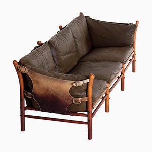 Ilona 3-Sitzer Sofa, Arne Norell zugeschrieben, 1970er