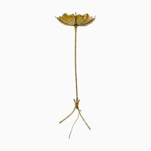 Lampadaire Mid-Century Moderne en Bronze, 1970s