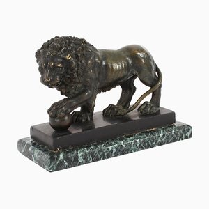 19th Century French Bronze Sculpture of the Medici Lion