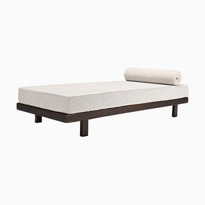 Sofá cama minimalista atribuido a Jorge Zalszupin para Latelier, Brasil, 1959