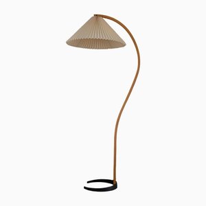 Floor Lamp with Cast Iron Base by Mads Caprani, 1970s