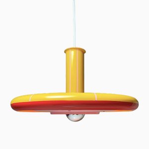Danish Space Age Ceiling Light by Hans Due for Fog & Morup, 1970s