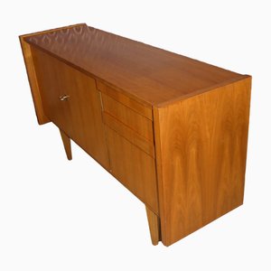 Credenza piccola in legno impiallacciato, anni '60