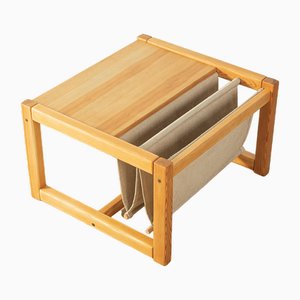 Mesa de centro con revistero de Karin Mobring para IKEA, años 70