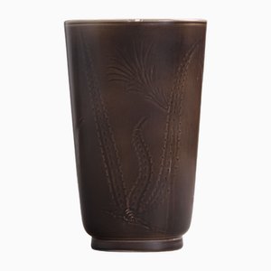 Vaso Solbjerg nr. 1713 di Nils Thorsson per Aluminia, Danimarca, 1935