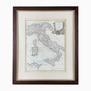 Gravierte Karte von Giovanni Pitteri & Giuliano Zuliani für Antonio Zatta, 1770er