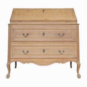 18th Century Flemish Louis XV Secretaire Chest of Drawers in Oak