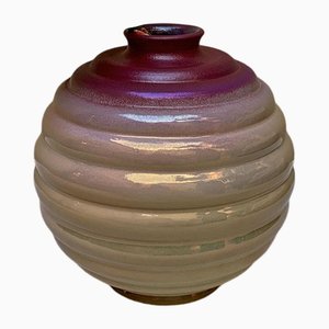 Vase Spring 2023 Small Lustre et Violet Mat par Ceramiche Lega