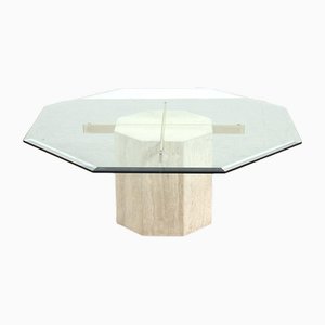 Travertine Coffee Table from Artedi, Italy