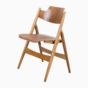 Vintage Folding Chair by Egon Eiermann, Set of 6