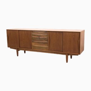 Danish Sideboard with Sliding Doors