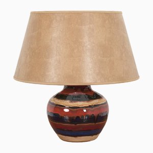 German Ceramic Table Lamp