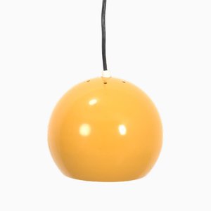 Vintage Yellow Hanging Lamp