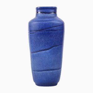 Blue Vase from Karlsruher Majolica