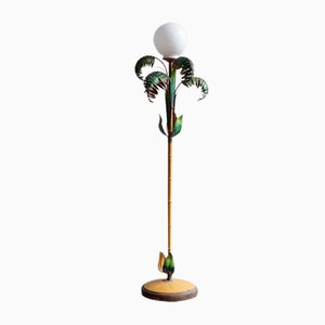 Mid-Century Palm Floor Lamp by Sergio Terzani, 1970s