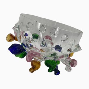Glass Isotta Bowl by Borek Sipek for Driade, Italy, 1991