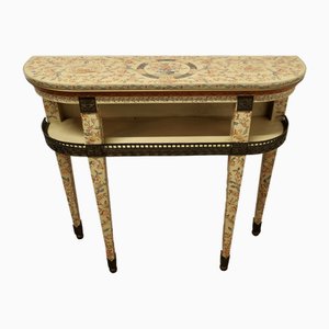 Imari Chinoiserie Painted Console Table, 1920s