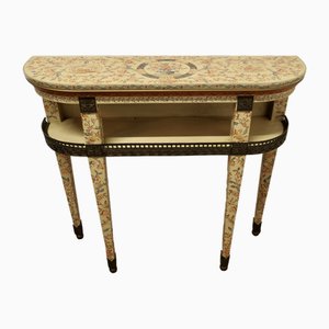 Table Console Imari Peinte en Chinoiserie, 1920s