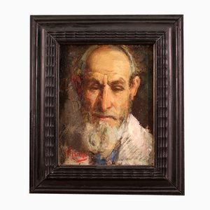 Vincenzo Irolli, Self-Portrait, 1920, Oil, Framed