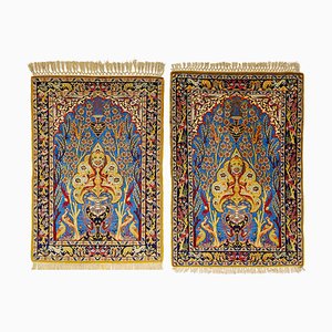 Tapis Arbre de Vie Isfahan, 1900s, Set de 2