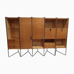Permanent Cabinet Furniture by Taichiro Nakai for La Permanente Mobili Cantù, Italy, 1953