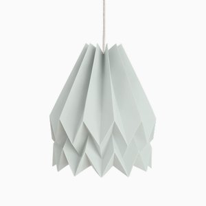 Lampe Origami Plus Uni Smokey Sage par Orikomi