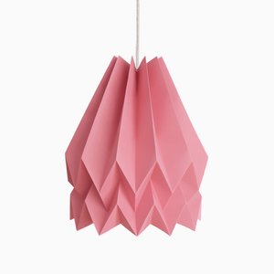 Lampe Origami Plus Plain Dry Berry par Orikomi