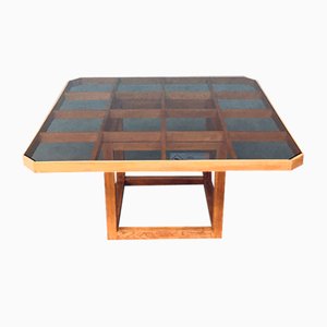 Postmodern Octagonal Square Dining Table, 1980s