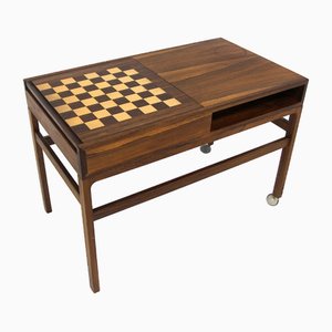 Rosewood Chess Table, Sweden, 1960