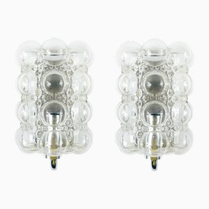 Bubble Glass Wall Lights by Helena Tynell for Limburg, Germany, 1960s, Set of 2