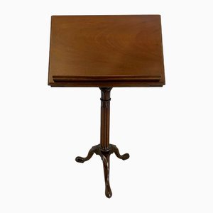 Antique George III Tripod Reading Table in Mahogany, 1800
