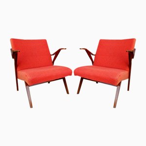 Fauteuils par Frantisek Jirák pour Tatra Acquisition, Danemark, 1960s, Set de 2