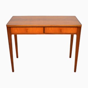 Vintage Console Table in Walnut and Teak, 1960s
