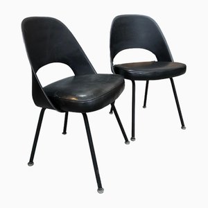 Chaises de Salle à Manger par Eero Saarinen pour Knoll International, 1960s, Set de 2