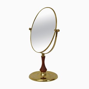 Specchio da tavolo Mid-Century regolabile, anni '60