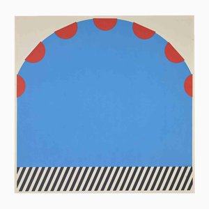 Kumi Sugai, Abstrakte Komposition, Lithographie, 1960