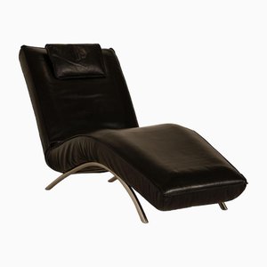 Leather Black Jonas Chaise Lounge from Koinor