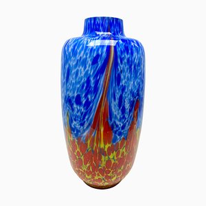 Art Deco Vase in Layered Glass Scailmont by Henri Heemskerk, 1931