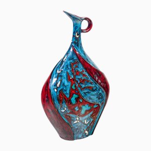 Glazed Ceramic Vase from Batignani, 1960s