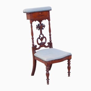 Chaise de Prière Agenouillée en Bois, 1890s