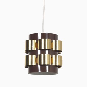 Danish Pendant by Werner Schou for Coronell Elektro, 1970s