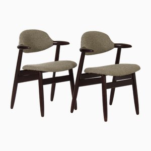 Vintage Stühle aus Kuhhorn von Hulmefa, 1960er, 2er Set