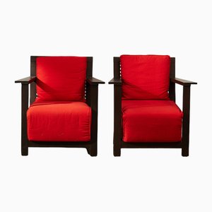 Otto 111 Armchairs by Paola Navone for Gervasoni, 1990s, Set of 2